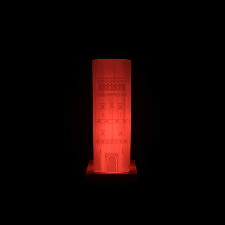 مصباح RGB أحمر (صورة إضافية)