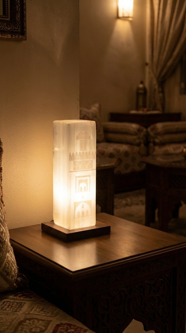 Lampe Koutoubia dans un salon