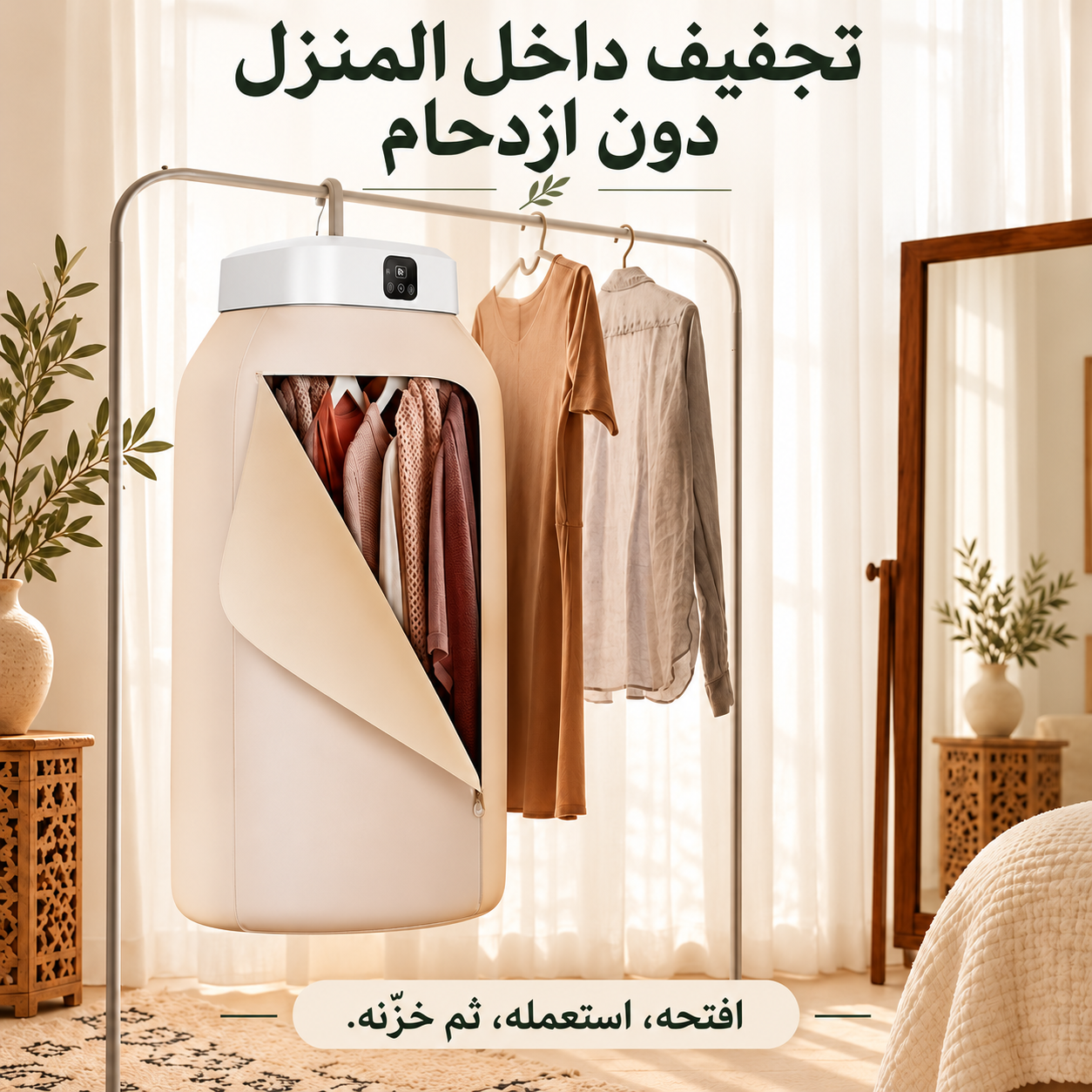 تجفيف داخل المنزل